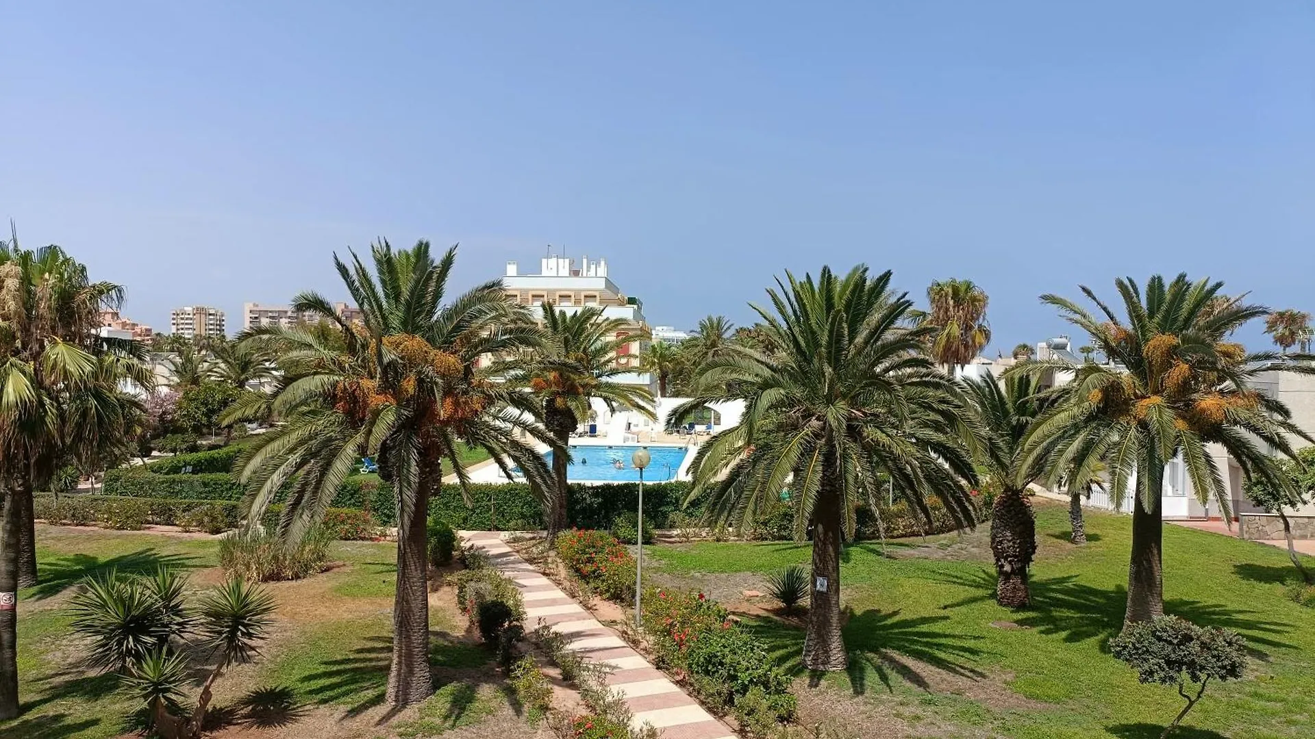 Apto Tropicana Con Salida Directa Al Mar Y Piscina Roquetas de Mar Apartment