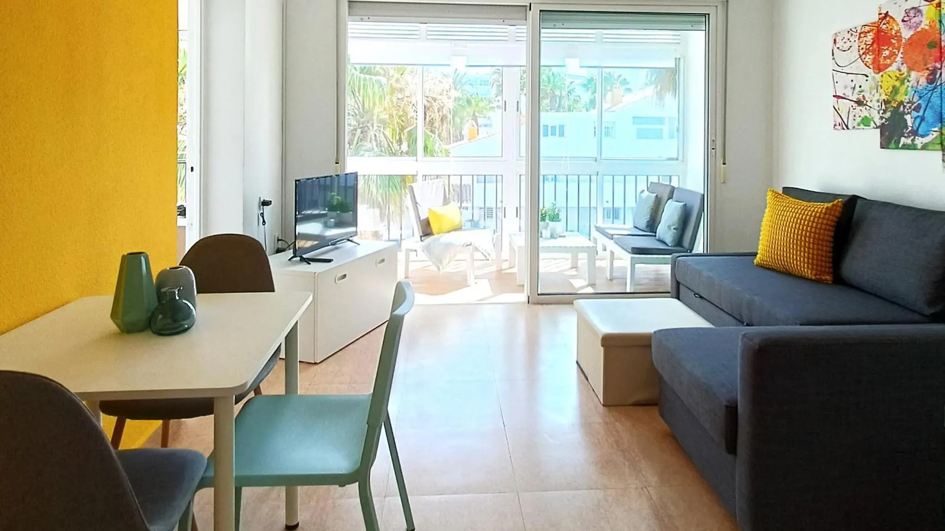 Apto Tropicana Con Salida Directa Al Mar Y Piscina Roquetas de Mar